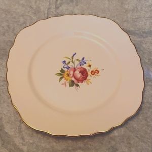 Genuine Vale Bone China Cake Plate 6 1/4 inches